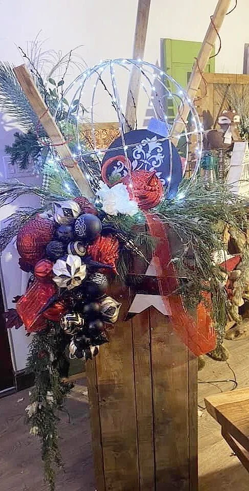 Vase décoratif Noël