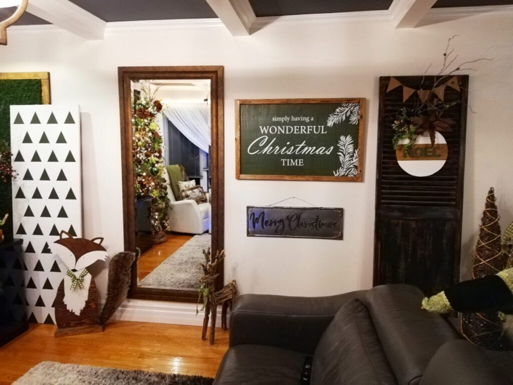 décor en foret