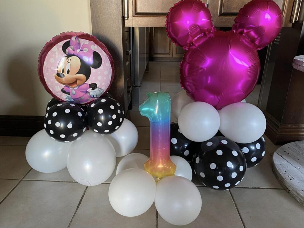 Bouquet d'hélium Minnie Mouse – Image 7
