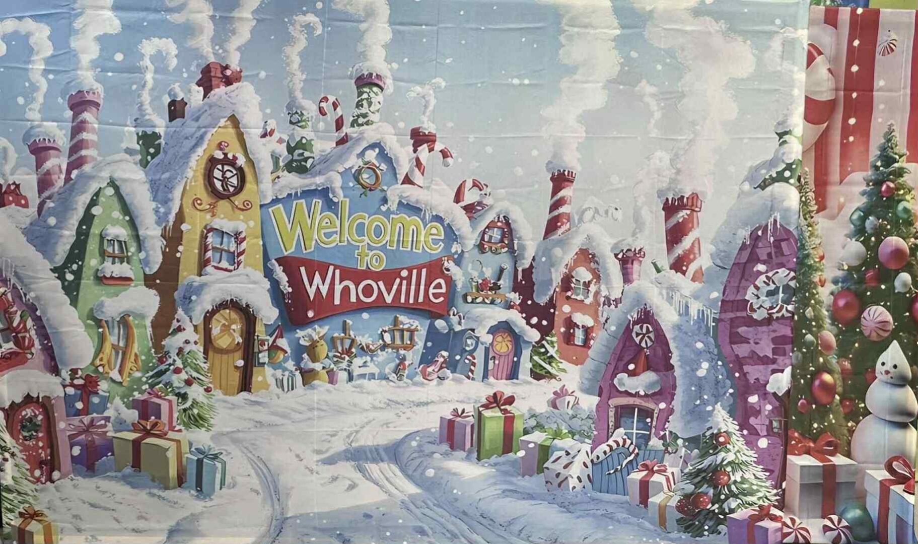 Toile Welcome to Whoville